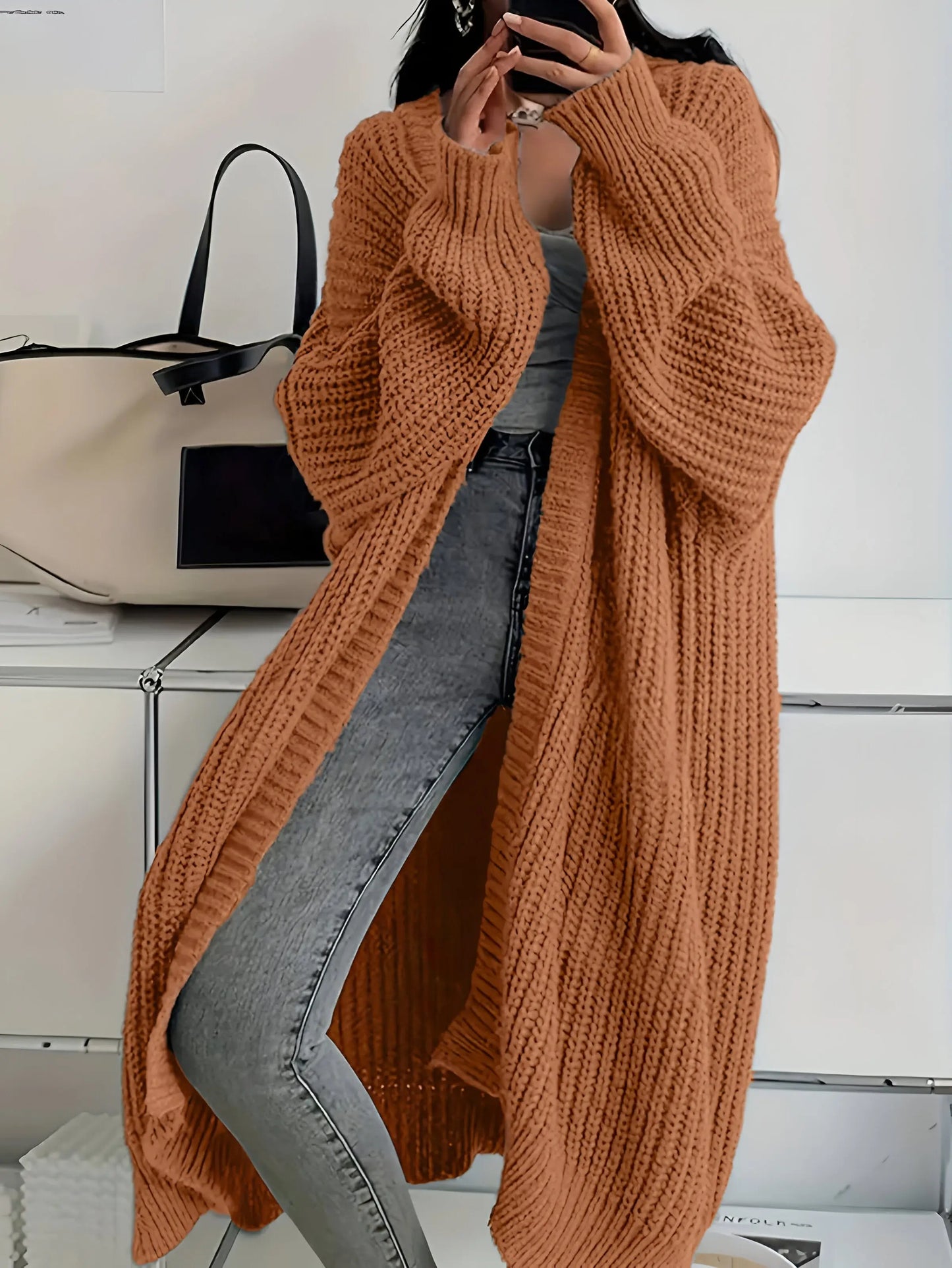 GRACIE | STRIKKET CARDIGAN Nordlys Boutique