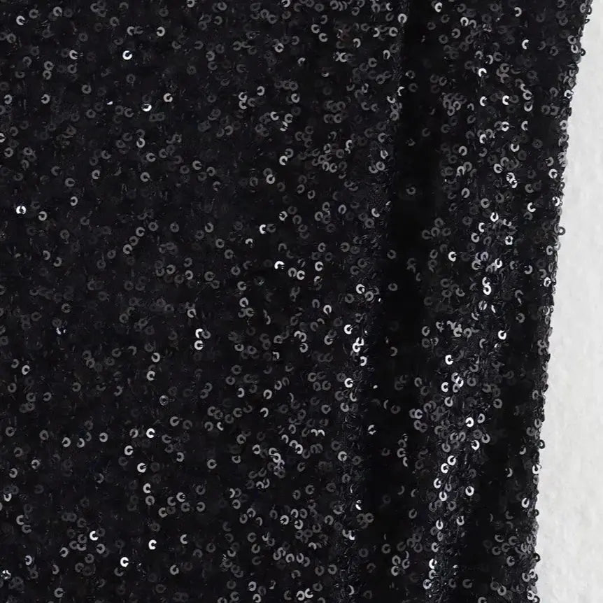 Glamir Black Sparkle Party Dress Nordlys Boutique