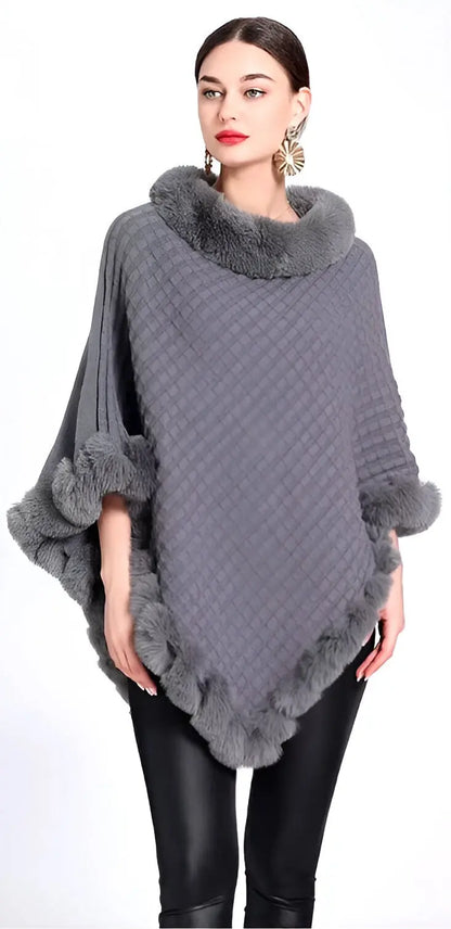 DELILAH | PONCHO-GENSER Nordlys Boutique