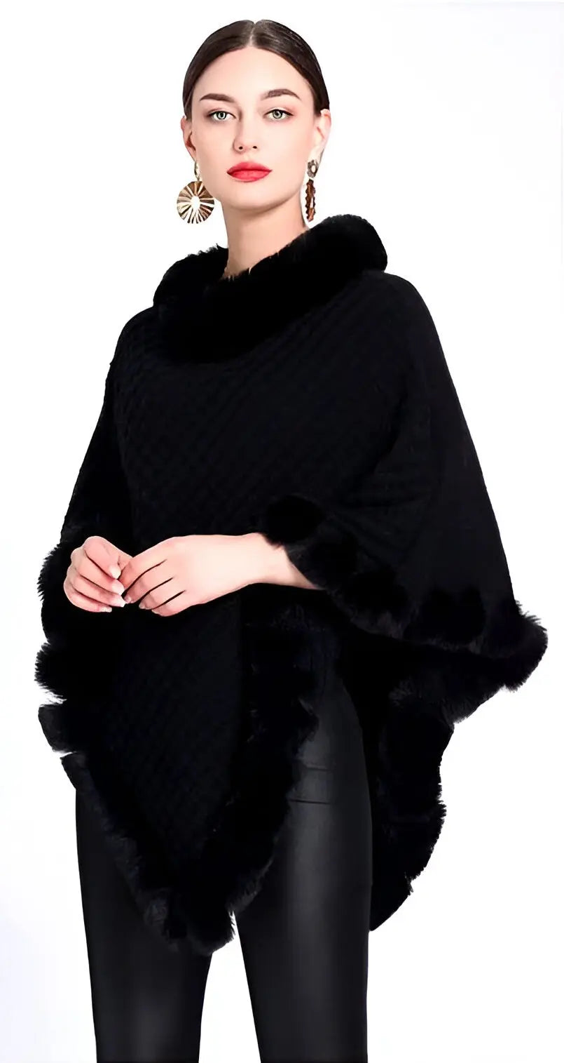 DELILAH | PONCHO-GENSER Nordlys Boutique